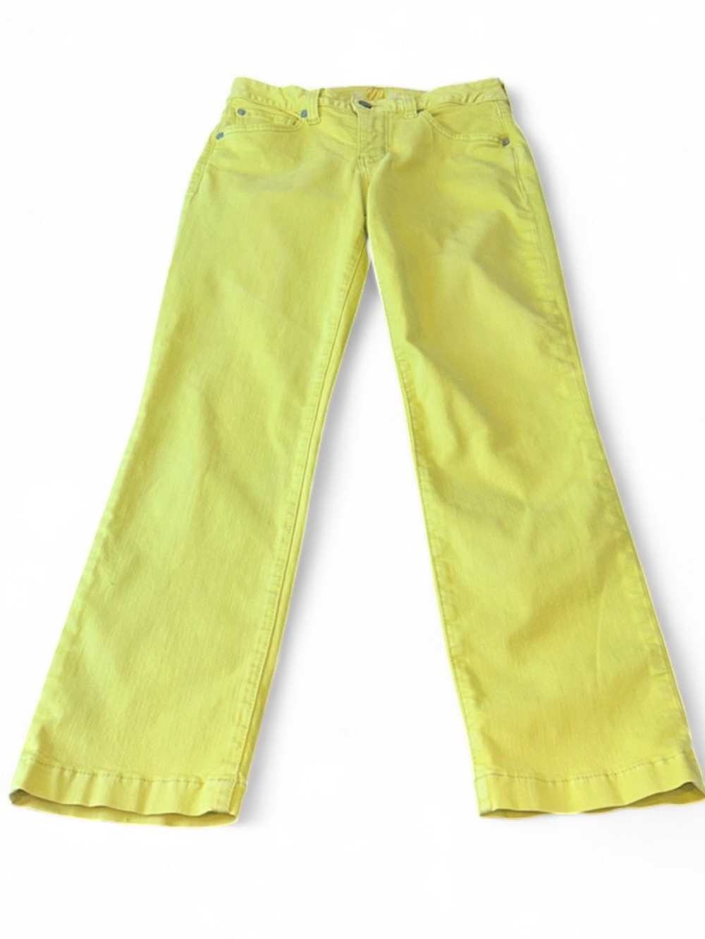 Denim Miraclebody yellow pants
